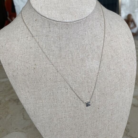 Michael Hill 925 Sterling Silver Initial “E” Necklace - Picture 3 of 9